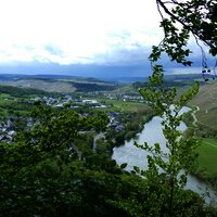 Blick vom Moselsteig auf Andel
