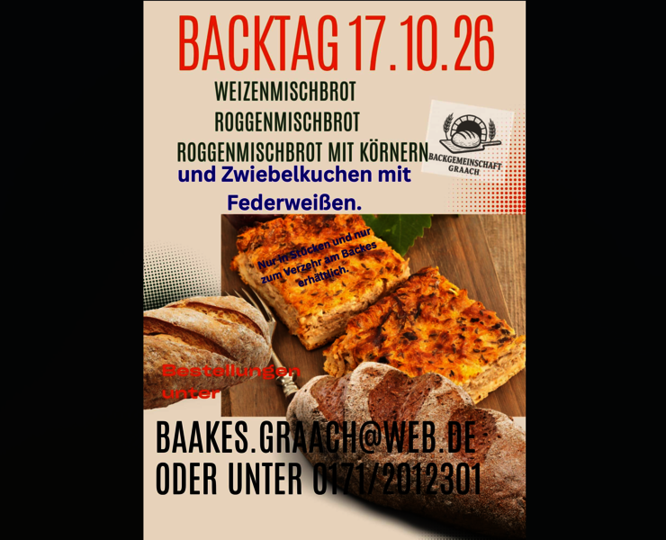 Backfest in Graach