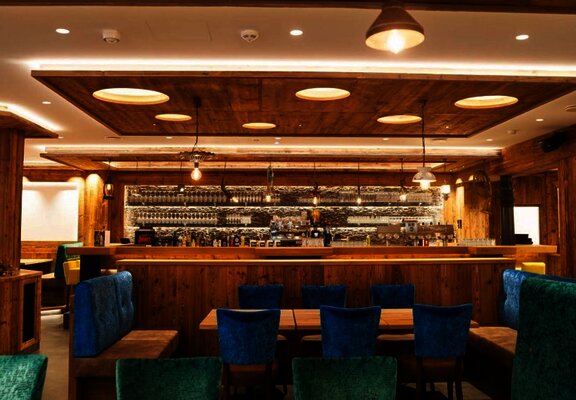 Bar im Restaurant Zylinderhaus