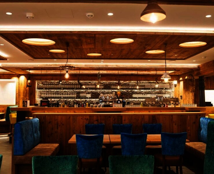 Bar im Restaurant Zylinderhaus