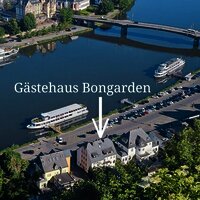 Lage Gästehaus Bongarden in Bernkastel