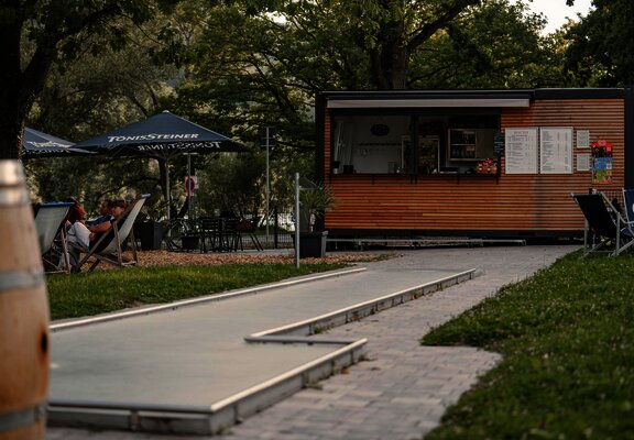 Straßwirtschaft beim Minigolfplatz