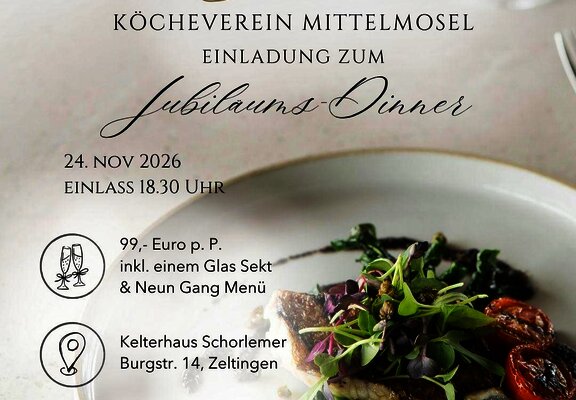 Jubiläums-Dinner