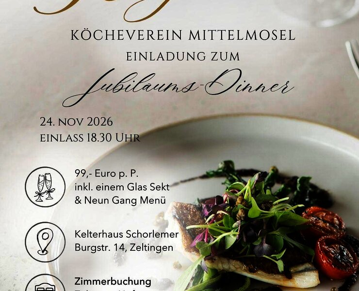 Jubiläums-Dinner