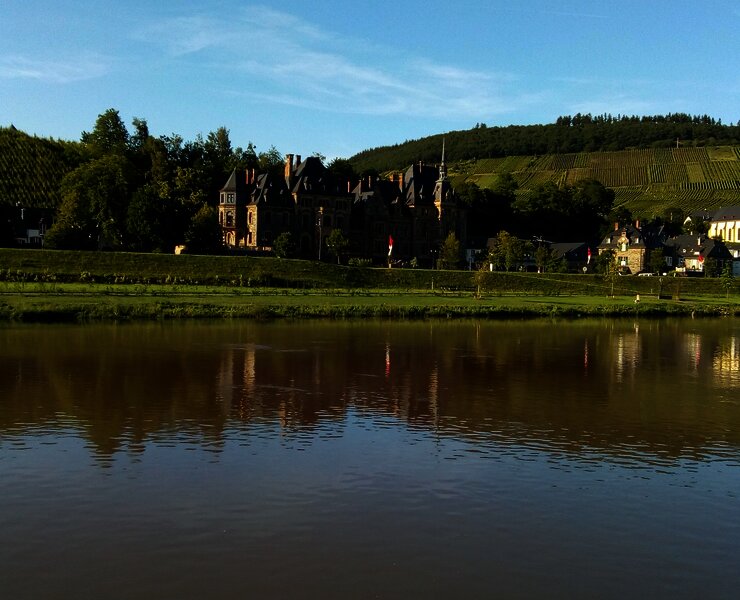 Startpunkt: Der Ort Lieser an der Mosel