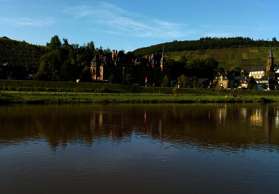 Startpunkt: Der Ort Lieser an der Mosel