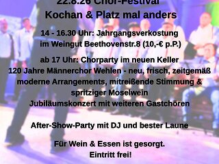 Plakat der Veranstaltung