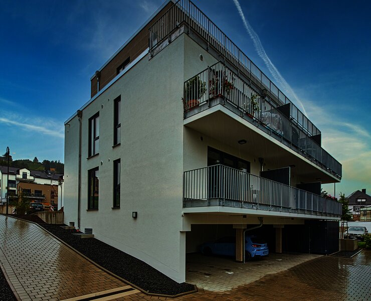 Hausansicht seitlich