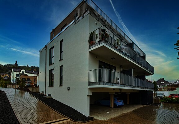 Hausansicht seitlich