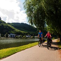 Radeln an der Uferpromenade