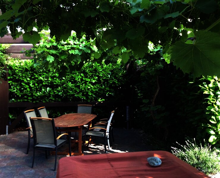 Außenbereich Sitzecke