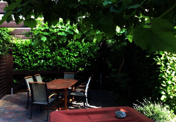 Außenbereich Sitzecke