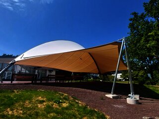 Kurgastzentrum mit Klimapavillon