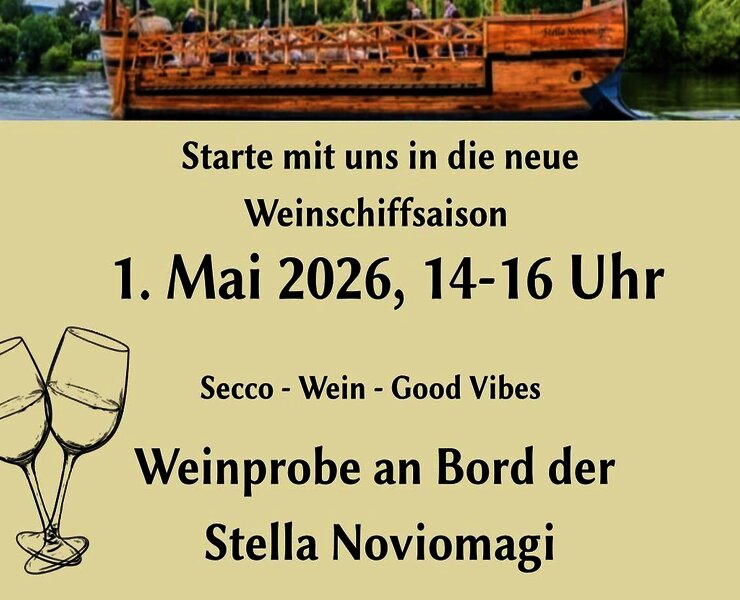 Start in die Weinschiffsaison