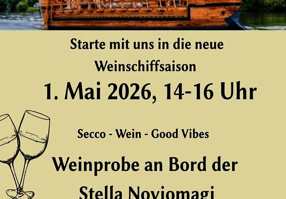 Start in die Weinschiffsaison