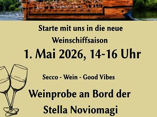 Start in die Weinschiffsaison