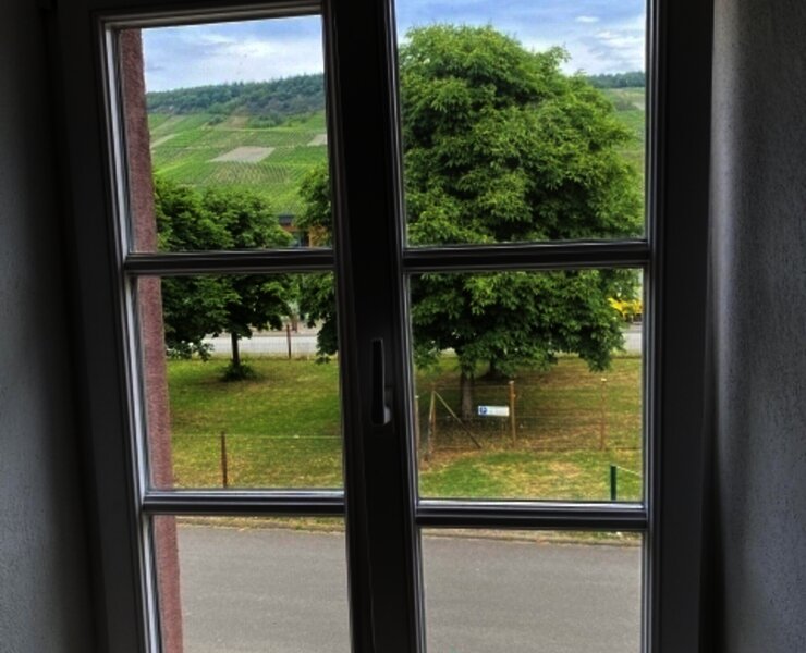 Aussicht ins Grüne