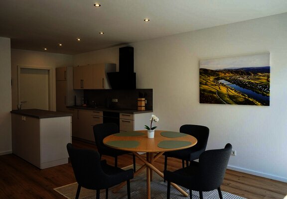 Küche mit Essecke Apartment