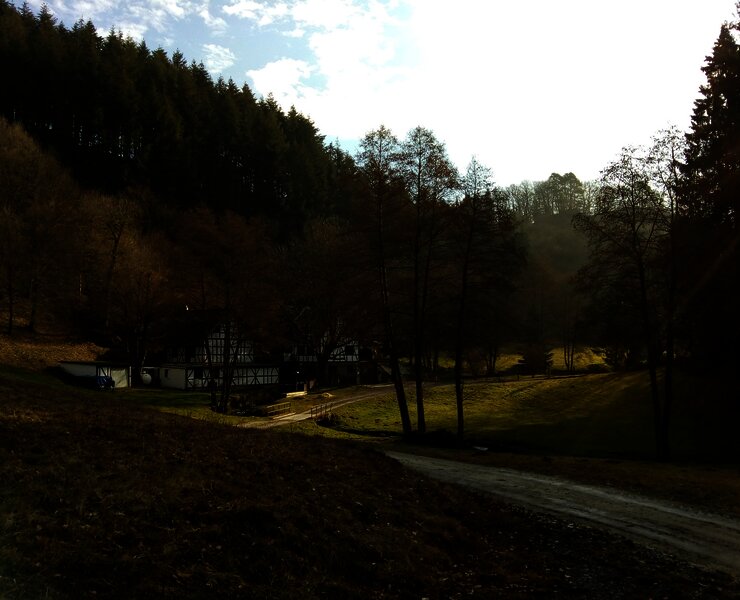 Olksmühle im Hinterbachtal