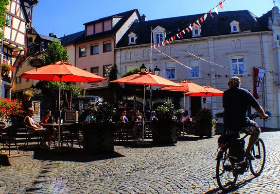 Blick auf den Marktplatz