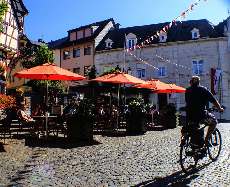 Blick auf den Marktplatz