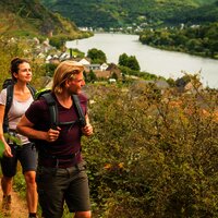 Blick vom Hatzenporter Laysteig