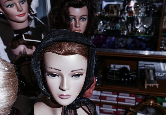 Grace Kelly im Mini-Friseur-Museum Bernkastel-Kues