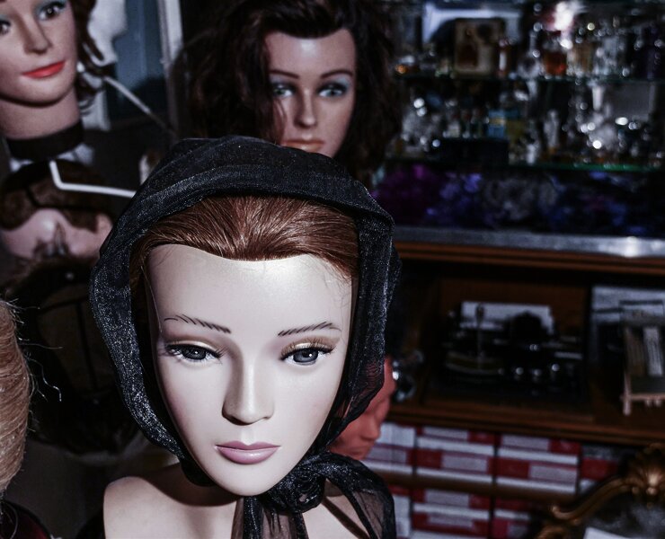 Grace Kelly im Mini-Friseur-Museum Bernkastel-Kues