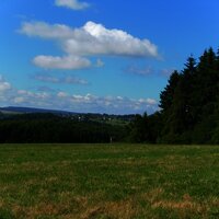 Hunsrück-Weitblick am "Bernkasteler Bärensteig"