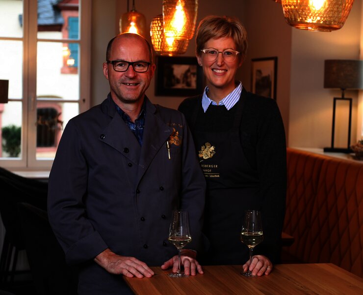 Die Inhaber des Warsberger Weinhofs