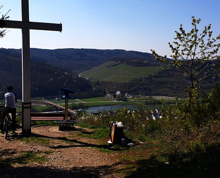 Aussichtspunkt oberhalb von Zeltingen-Rachtig