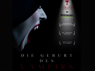 Plakat "Die Geburt des Vampirs"