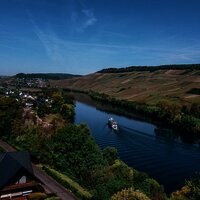 Blick vom Balkon