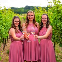 Die Weinmajestäten im Weinberg