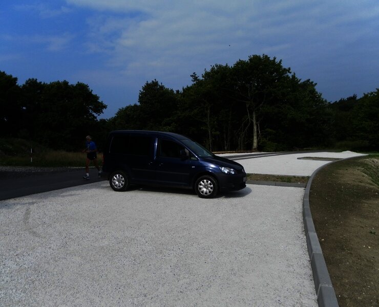 Neuer Parkplatz am Graacher Schießstand
