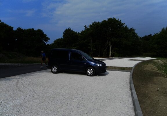 Neuer Parkplatz am Graacher Schießstand