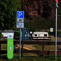 Ladesäule Erden am Wohnmobilstellplatz
