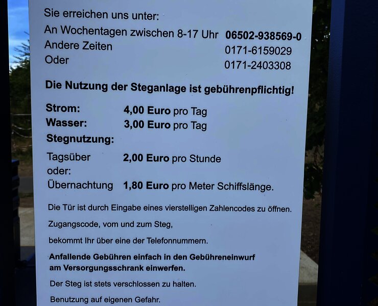 Infos, Nummern und Preise
