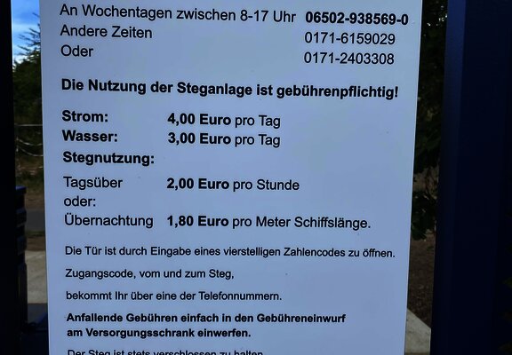 Infos, Nummern und Preise