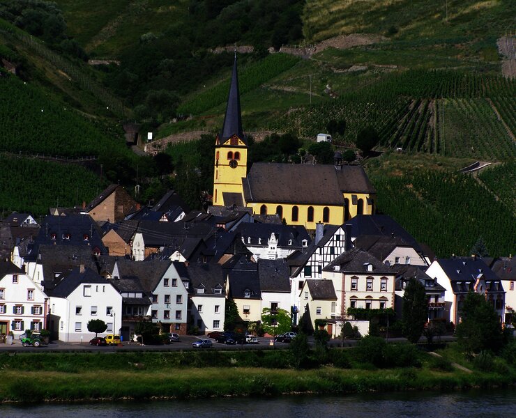 Blcik auf Zeltingen