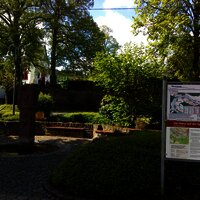 Start an der Brunnenanlage