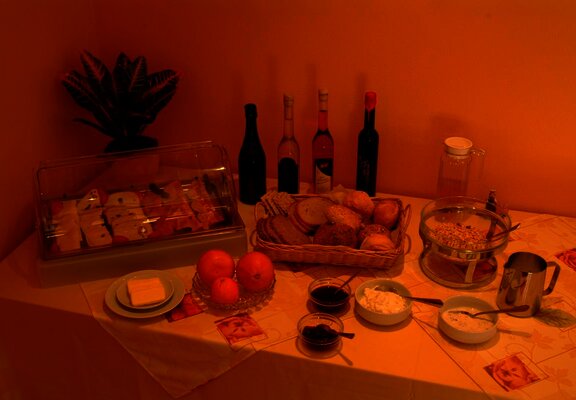 Frühstücksbuffet Wein- und Gaestehaus Genetsch