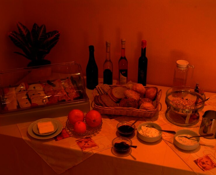 Frühstücksbuffet Wein- und Gaestehaus Genetsch