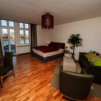 Villa Mosella 2 Wohn-Schlafzimmer mit Balkon