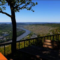 Moselsteig Seitensprung "Moseltalschanzen"