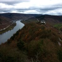Blick vom Aussichtsturm Prinzenkopf auf die Marienburg
