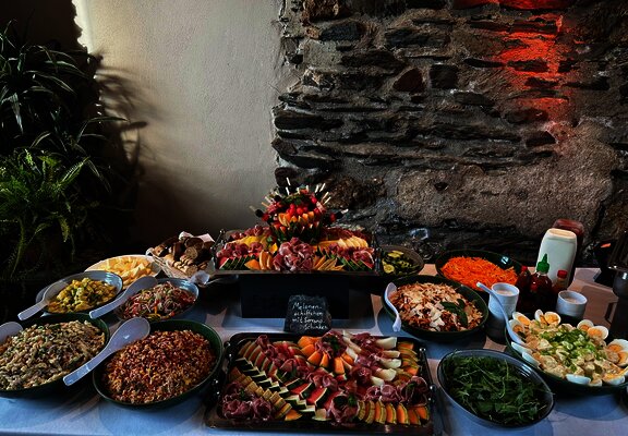 Genuss im Restaurant Burg Landshut