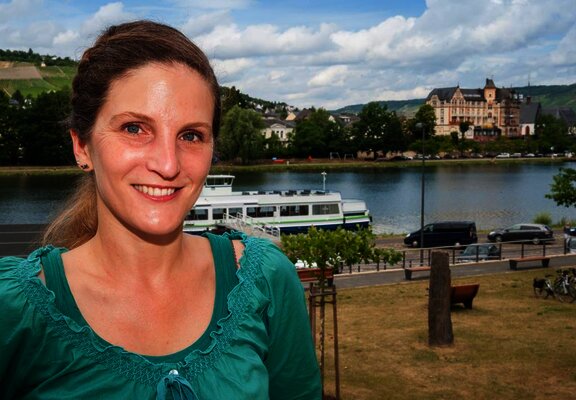 Villa Mosella Gastgeberin Karin Hoffmann