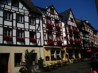 Fachwerkhäuser in der Altstadt von Bernkastel