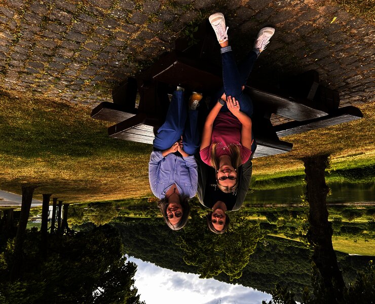 Die drei Gäste-Führerinnen